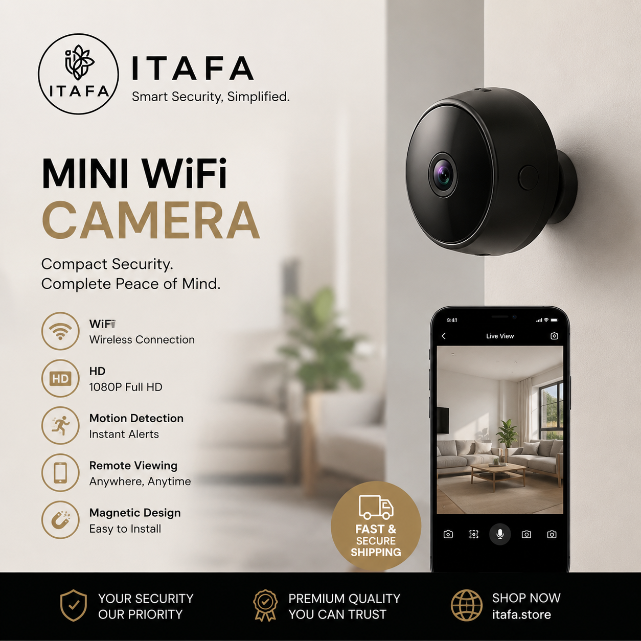 Mini Wireless Camera| Wifi connector| Wifi Camera
