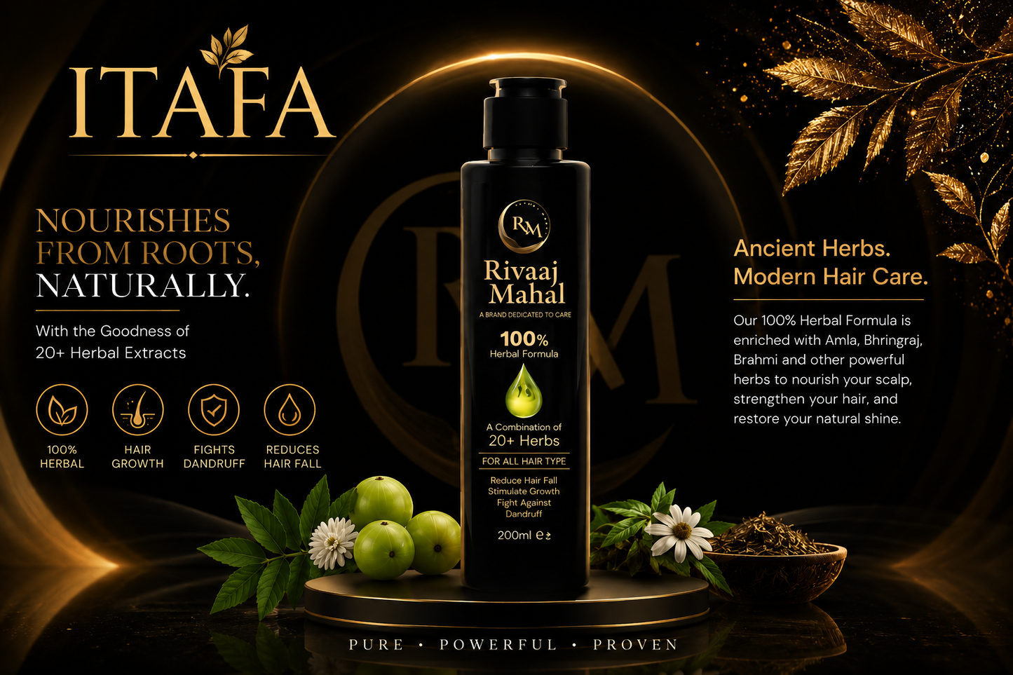 Rivaaj Mahal Hair Oil